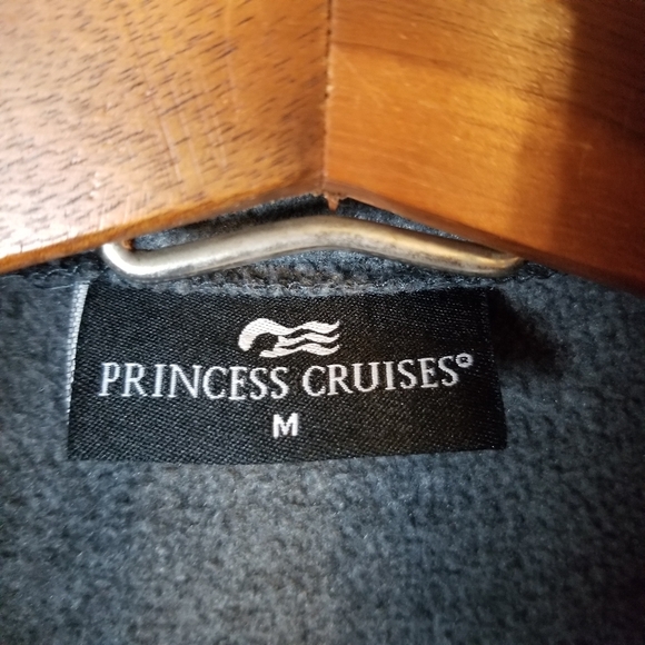 Princess Cruises Alaska Embroidered Logo Fleece Jacket - Picture 8 of 12